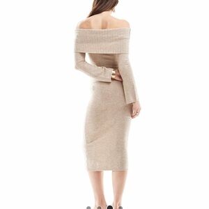 ASOS Foldover Sweater Dress